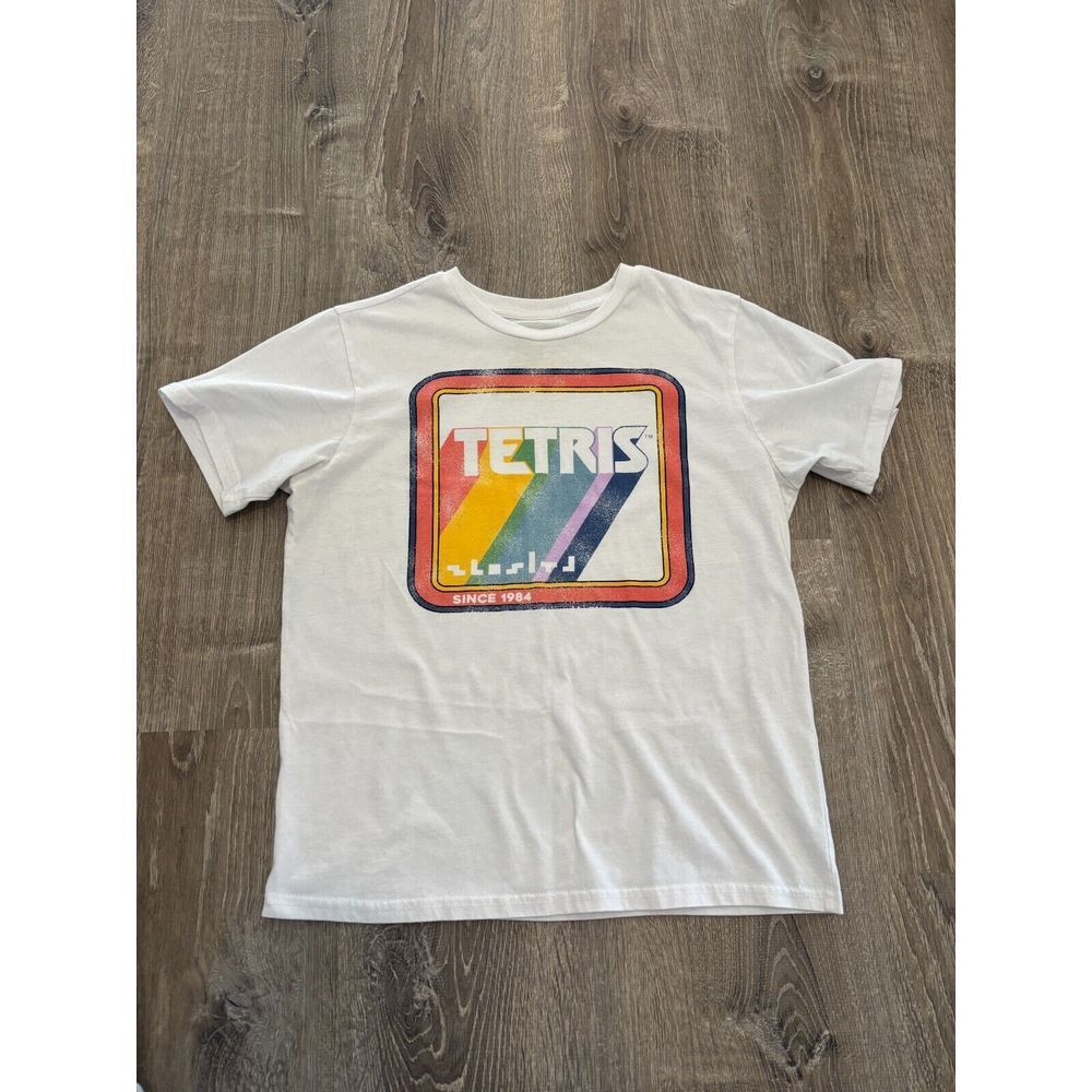 Tetris‎ Retro Kids Video Game Youth Short Sleeve T-Shirt Crewneck Size XXL (18)